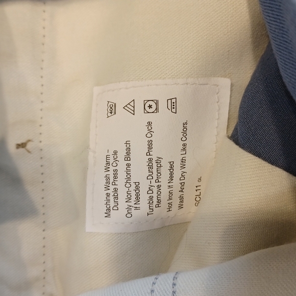Dockers Blue Khaki's Sz 33 - Picture 3 of 6
